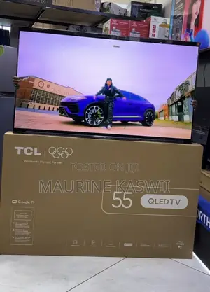 TCL 55”Qled HDR Frameless Tv -55t6d(2026)