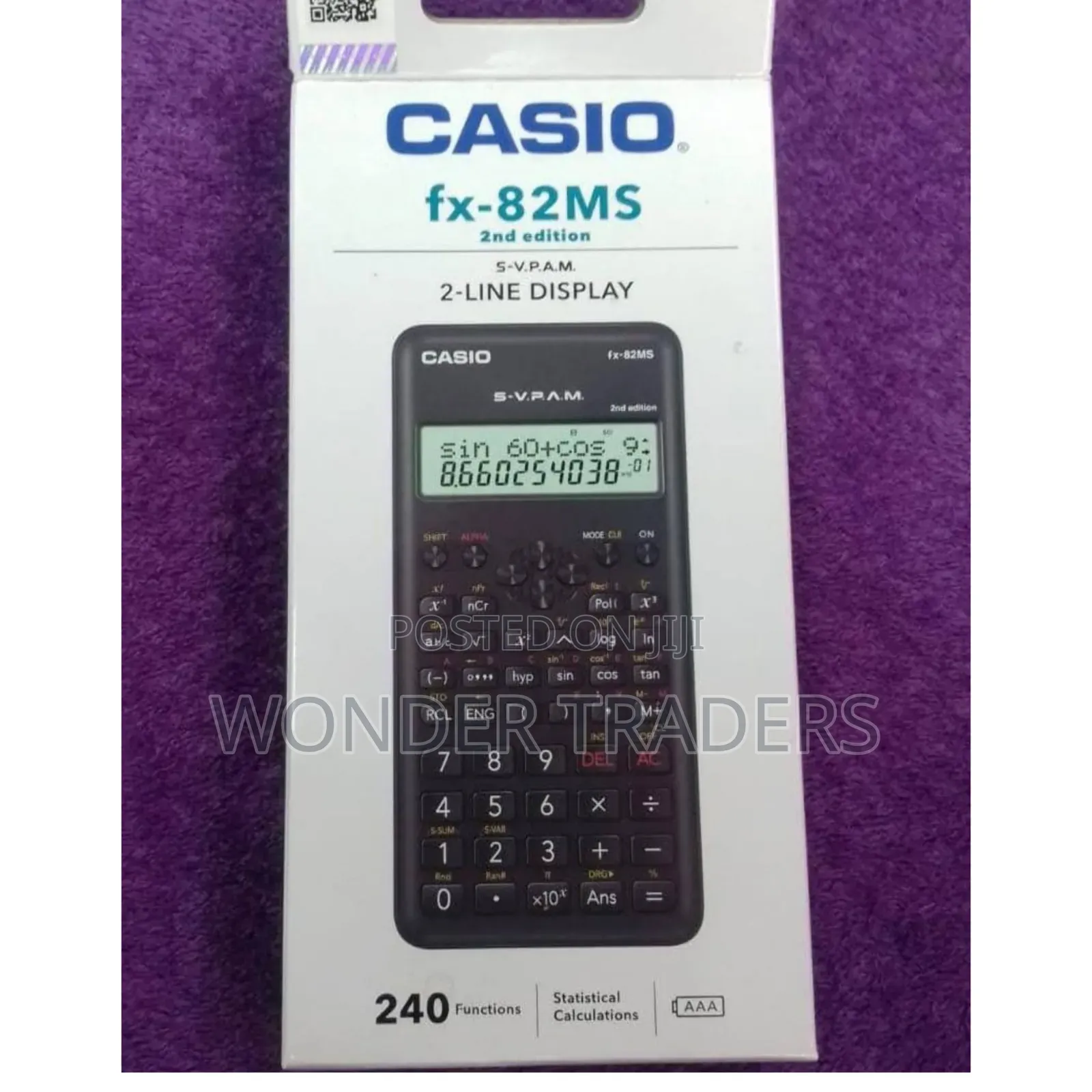 Casio Fx- 82 Ms 2- Line Display