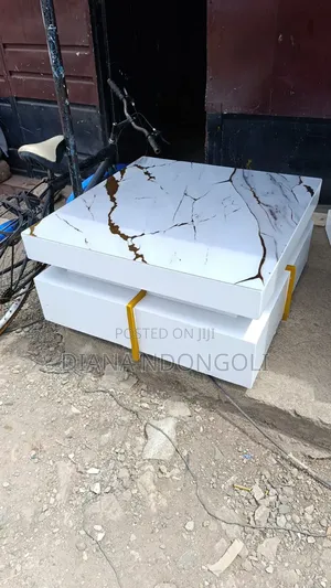 *33 Inch Square Marble Table