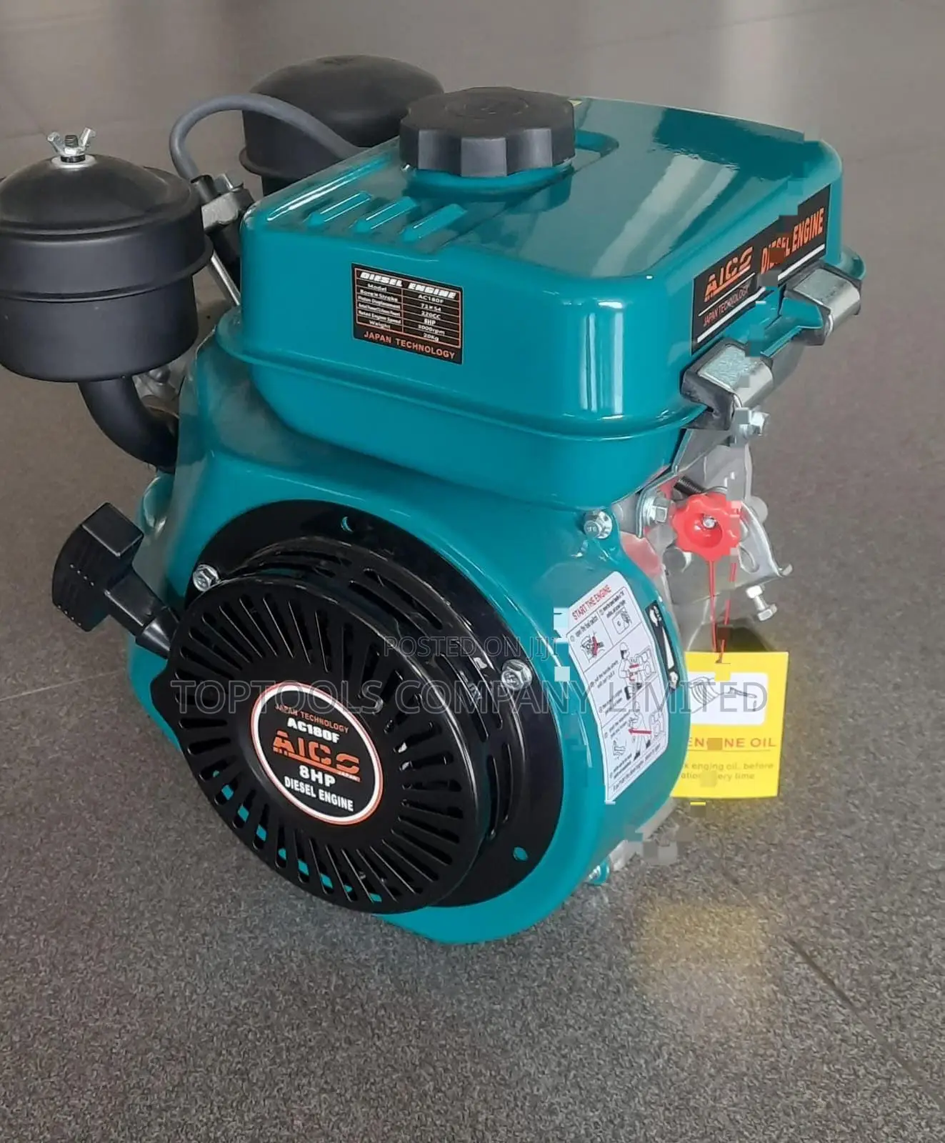 Ac180f Aico Japan Diesel Engine 8hp