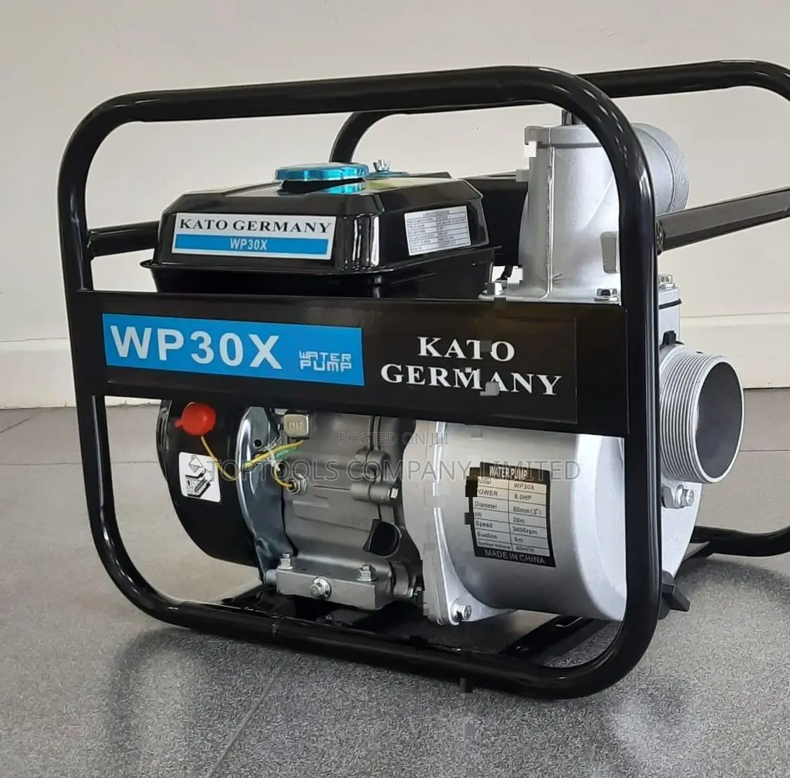 Wp30x Kato Germany Water Pump 3 Inches 8hp Engine