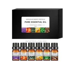 6pc Set 100% Pure Natural Aromatherapy Essential Oils