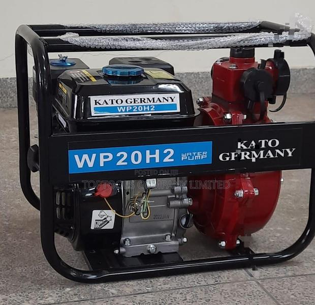 Wp20h2 Kato Germany Water Pump High Pressure 2 Inches 7.5hp Engine