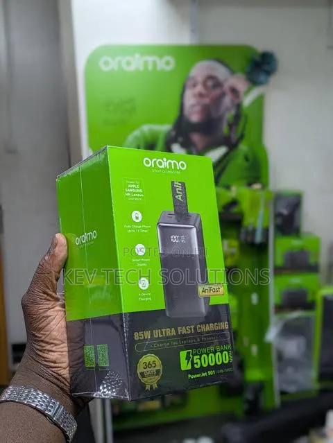Oraimo Powerjet 501 Heavy Duty 85w 50000mah Laptop Power Bank.
