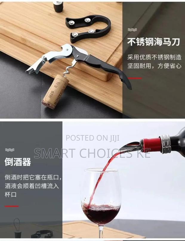 5pcs Stainless Steel Wine Bottle Opener - thumbnail 7