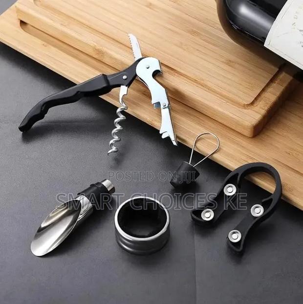 5pcs Stainless Steel Wine Bottle Opener - thumbnail 8