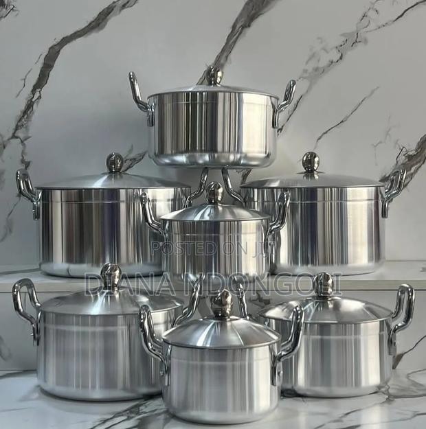 14pcs Aluminium Sufuria