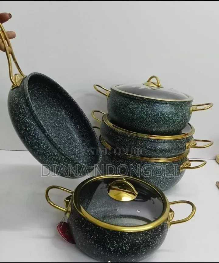 *9pcs Granite Coating Kitchen Cookware Set* Brand Nsfe *9pcs