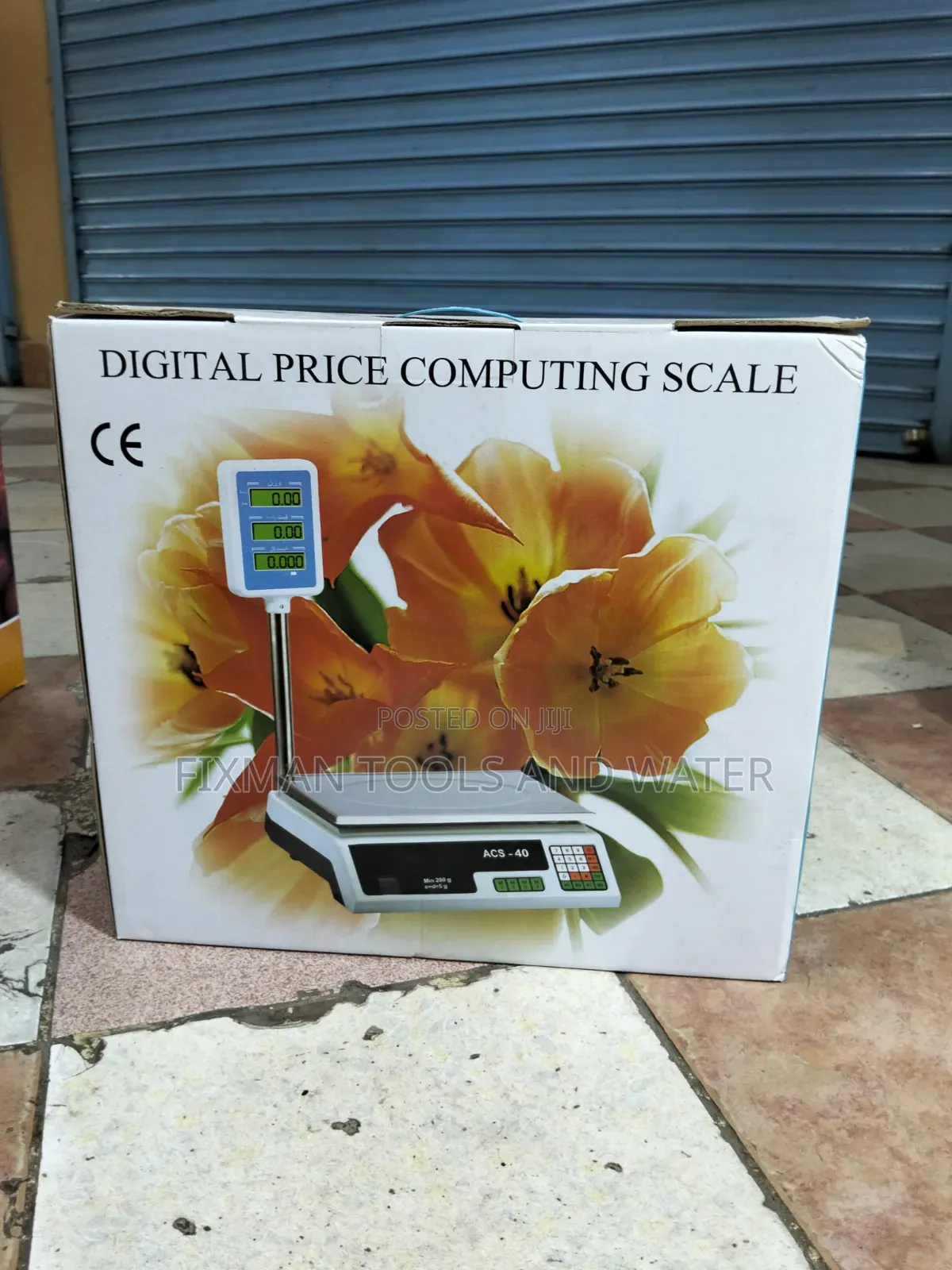 Acs 40 Weigh Scale With Weight Support Suitable for Shop and Butchery