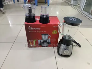 *Ramtons 3in1 Blender, Chopper and Grinder Stainless Steel Body*