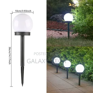 3pcs Waterproof Led Ball Light Lamp(Solar Powered)