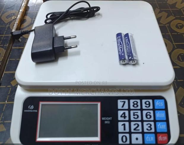 Digital Weighing Scale With Cable Battery - main view