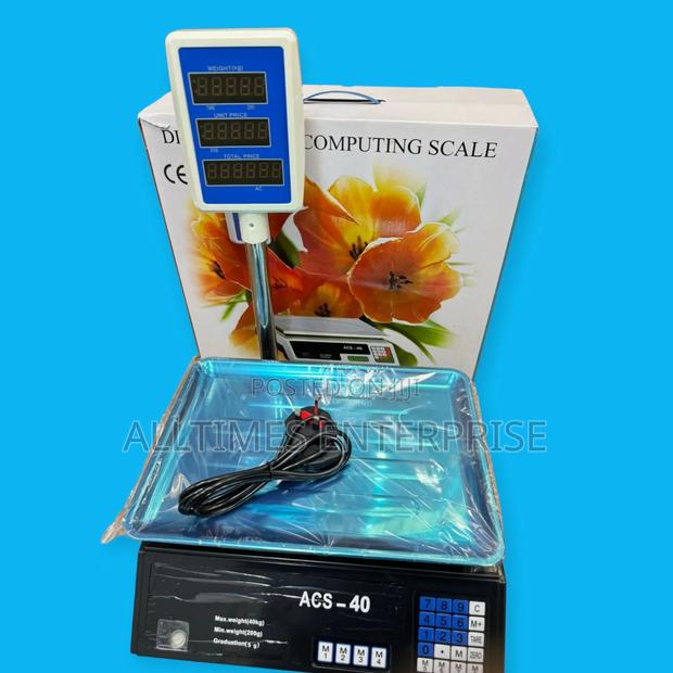 40 KGS Weighing Scale With Arm - main view