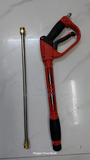 Heavy-Duty 4400psi/5600psi Red/Black Carwash Gun