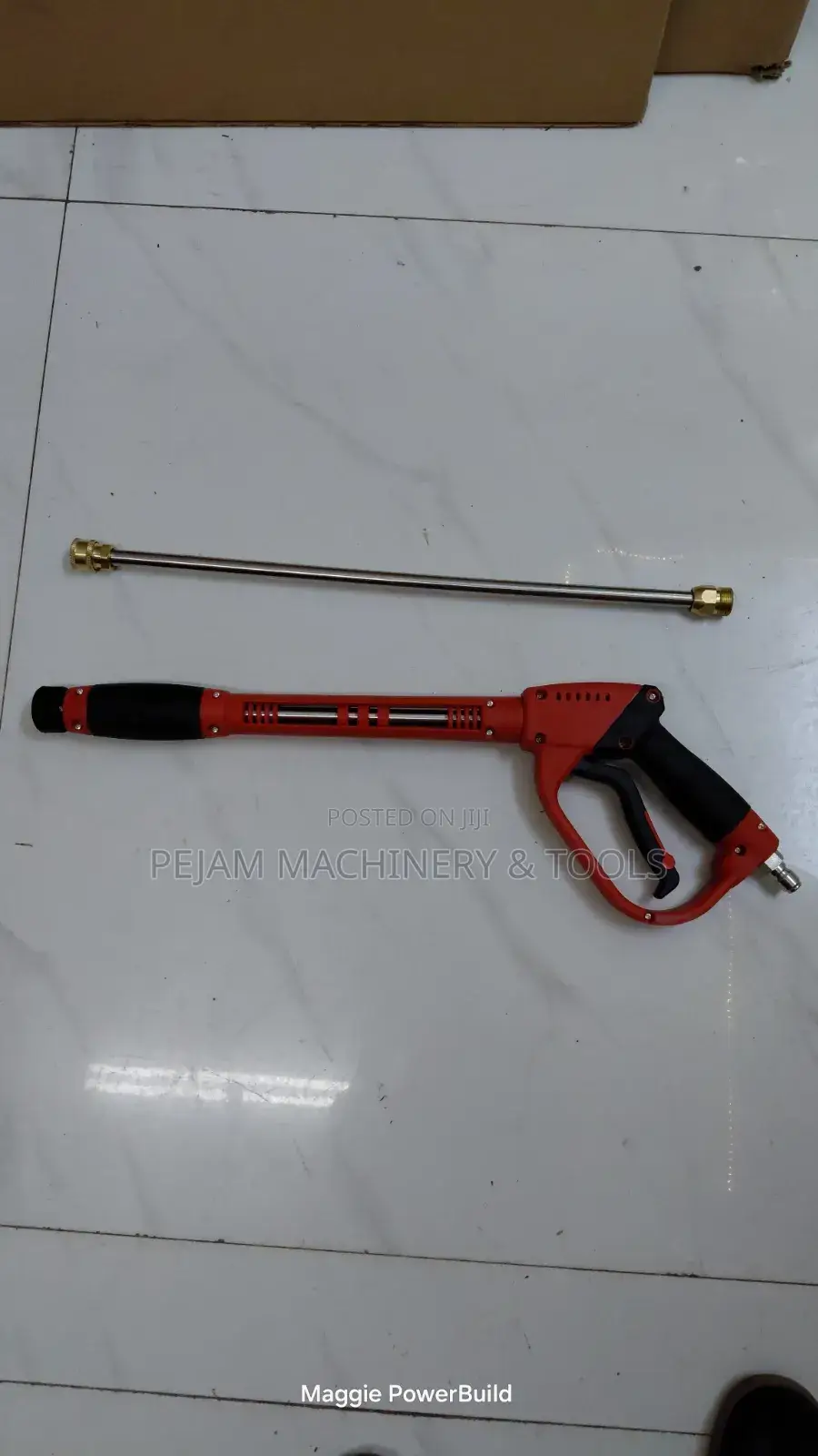 Heavy-Duty 4400psi/5600psi Red/Black Carwash Gun