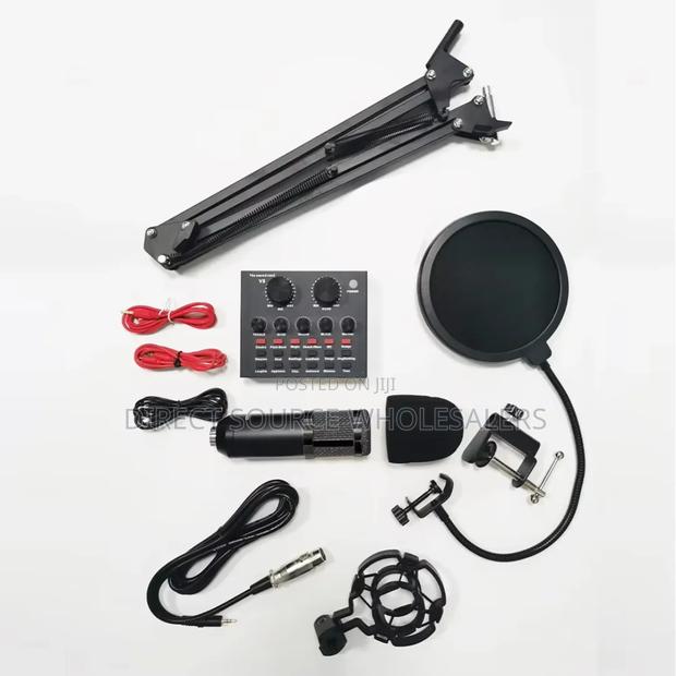 Bm800 Condenser Mic With Stand Pop Filter - thumbnail 2