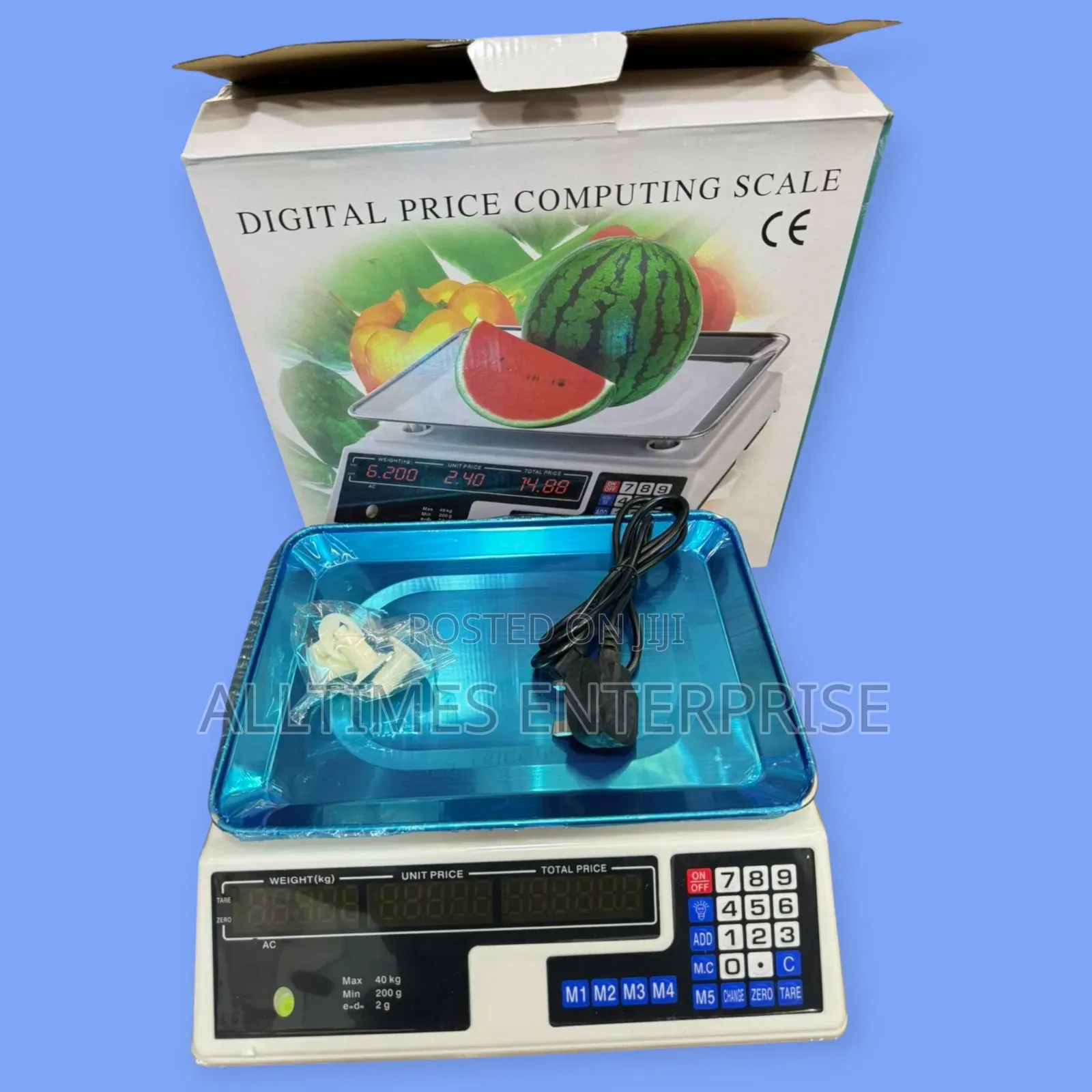 Armless Digital Scale 40kg