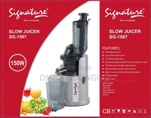 Signature Slow Juicer (150w) Sg-1507 *Now Available