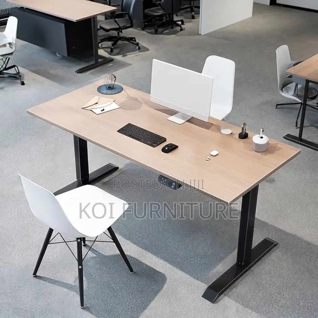 Office Desk; 1.2 Meters Electric Adjustabe Flexo Desk