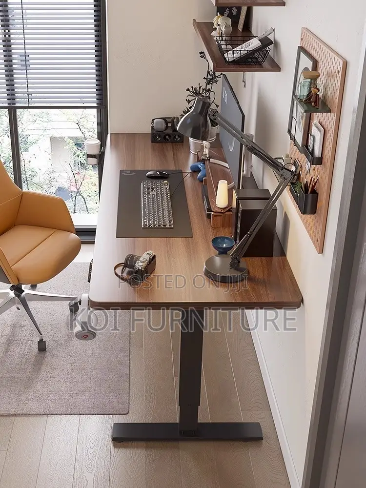 Office Desk; 1.8 Meters Height Standing Adjustable Home Office Desks