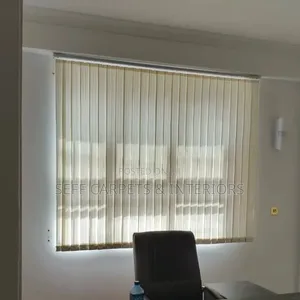 Elegant Blinds With Vertical Slats