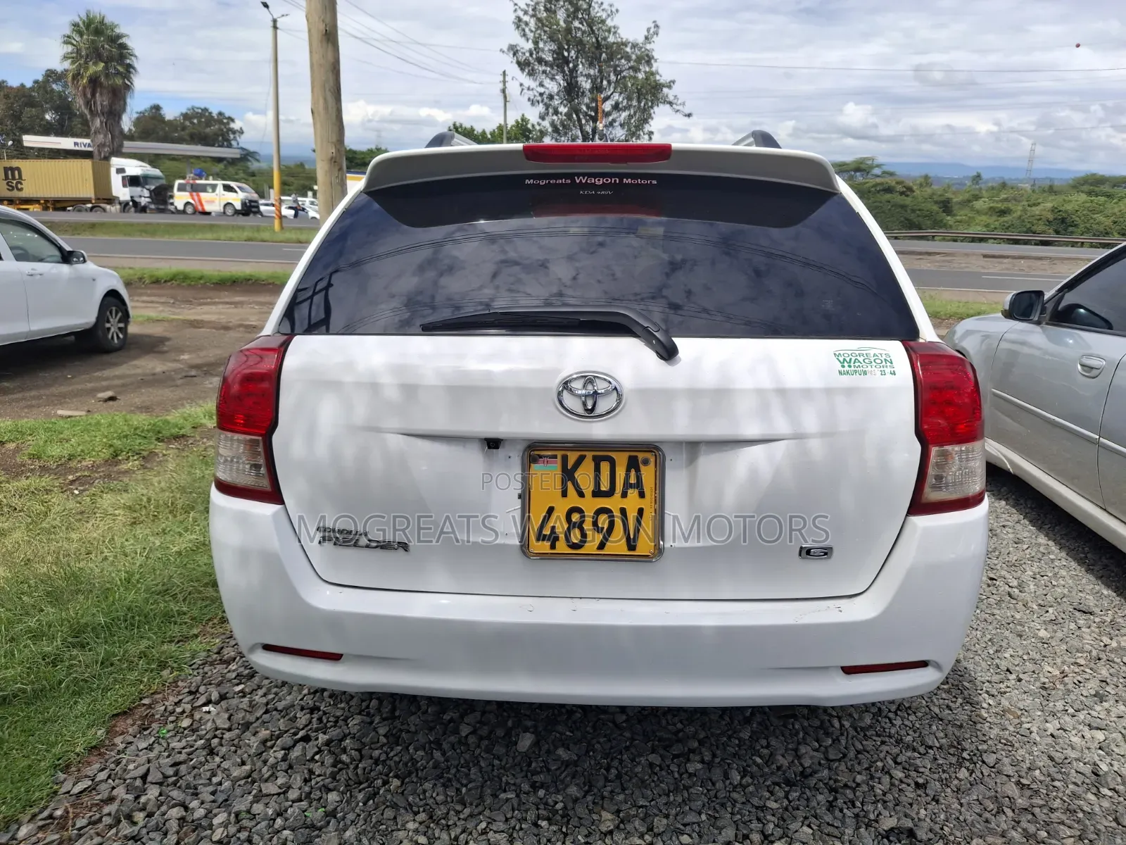 Toyota Corolla Fielder 2013 White
