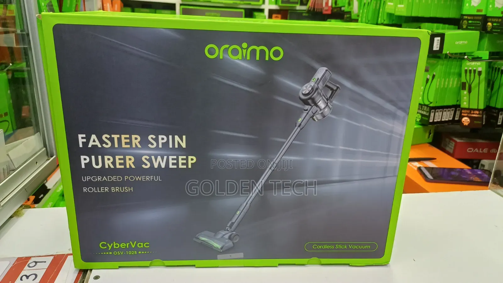 Oraimo Cybervac Lightweight Rechargeable Vacuum