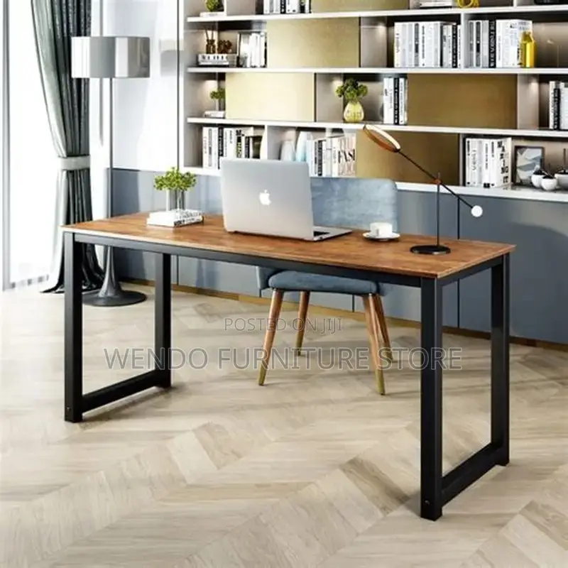 Office Table; 1.2/ 1.4 Meters Wooden Top Computer Desk