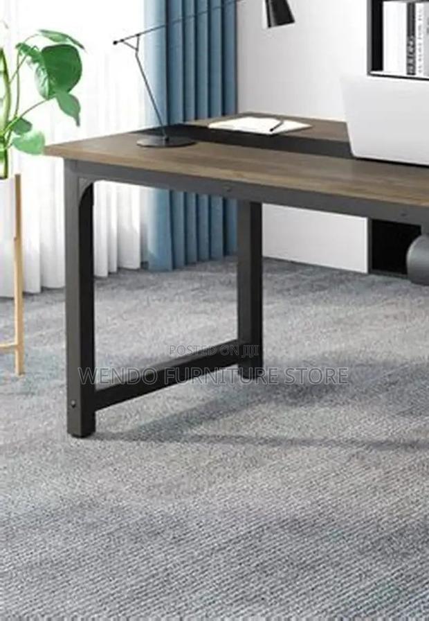Office Table; 1.2/ 1.4 Meters Wooden Top Computer Desk - thumbnail 7