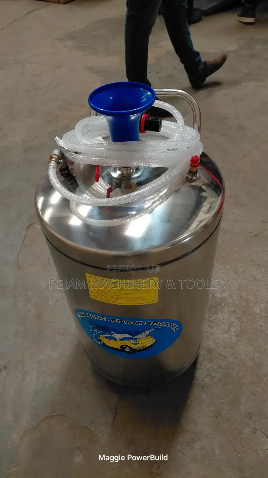 80l Stainless Steel Foam Dispenser Machine/Foam Spraying Machine
