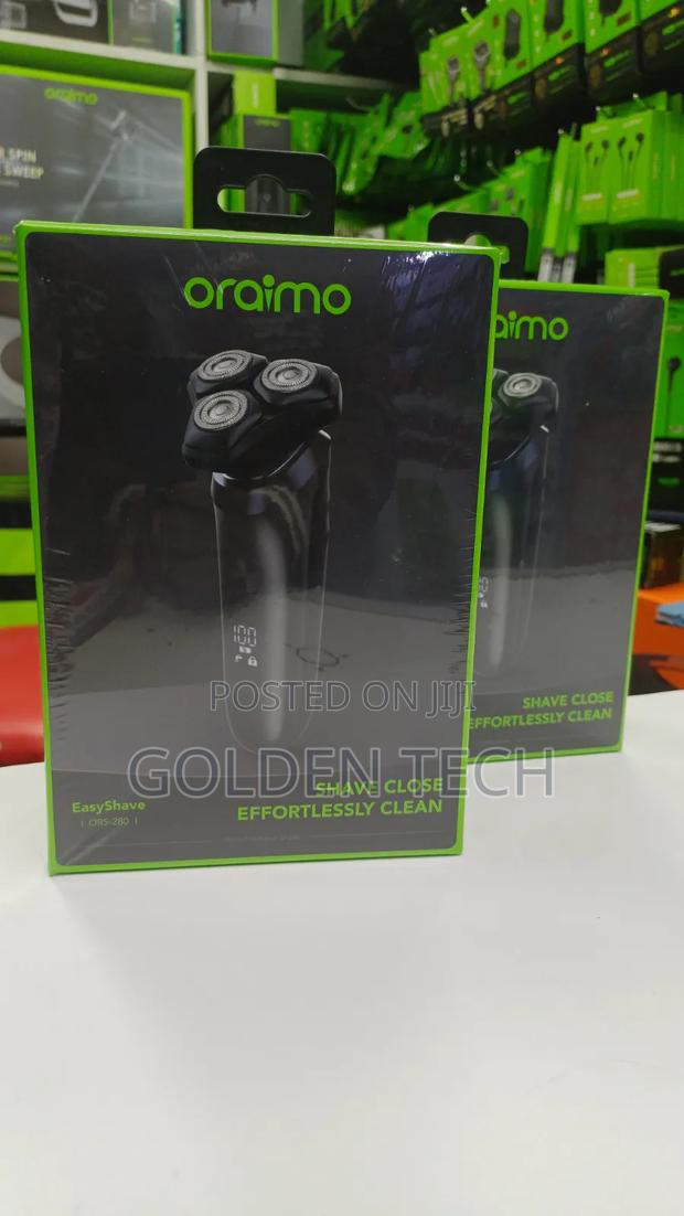 Oraimo Electric Smoother Shaver With Led Digital Display