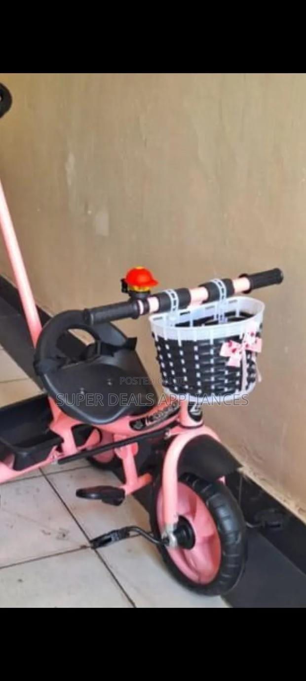 Executive Kids Tricycle With Push Handle - main view