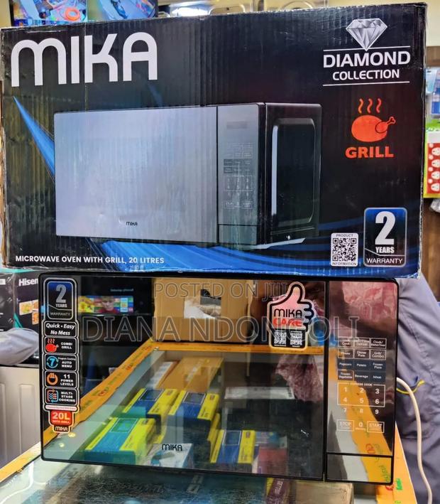 *Mika Digital Microwave With Grill