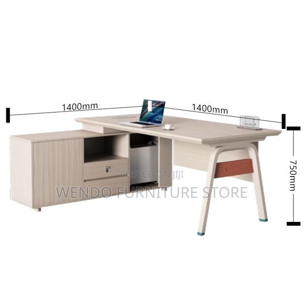 Office Desk; 1.8 Meters Executive Desks With L Return Shape - thumbnail 4