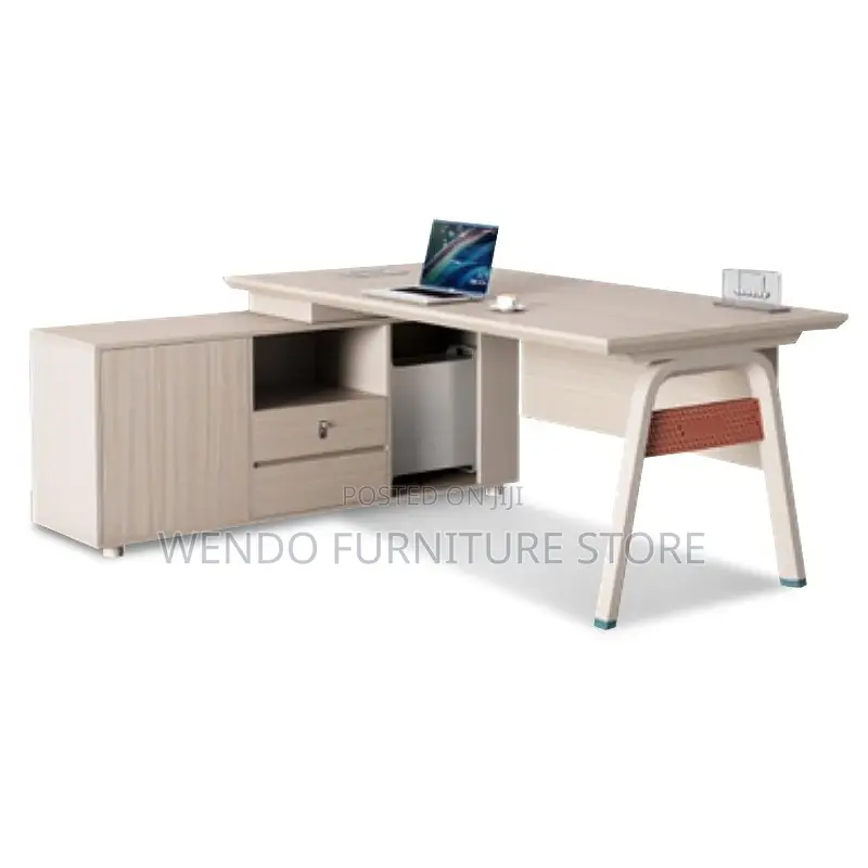 Office Desk; 1.8 Meters Executive Desks With L Return Shape
