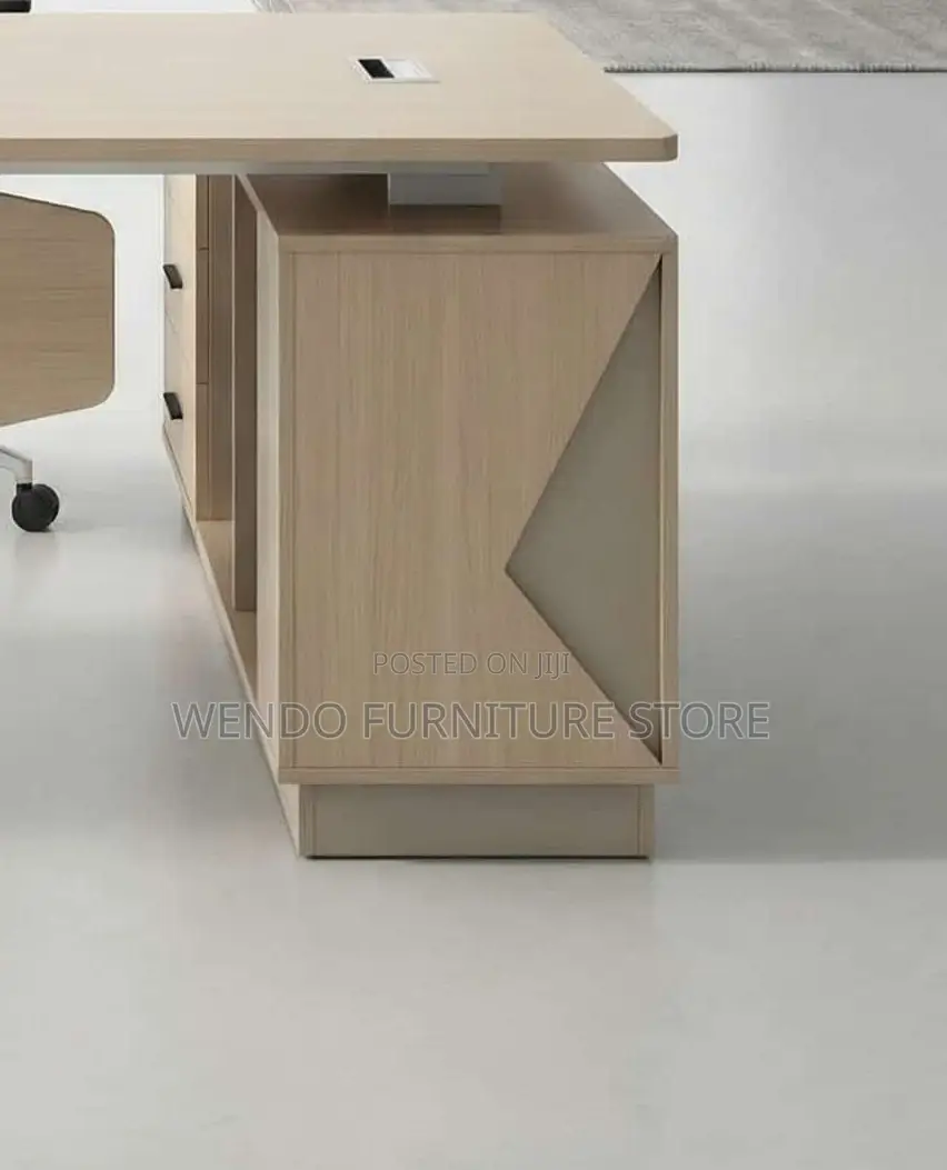 Office Desk; 1.8 Meters Executive Desks With L Return Shape