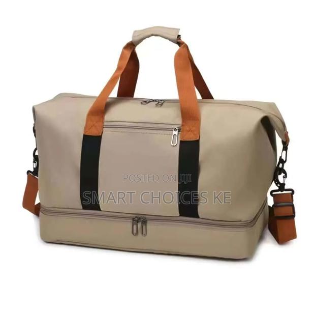 2in1 Compartment Duffle Bags With 
Shoe Bottom - thumbnail 2