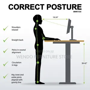 Office Desk; 1.8 Meters Electric Ergonomic Adjustable Home Gamers Desk