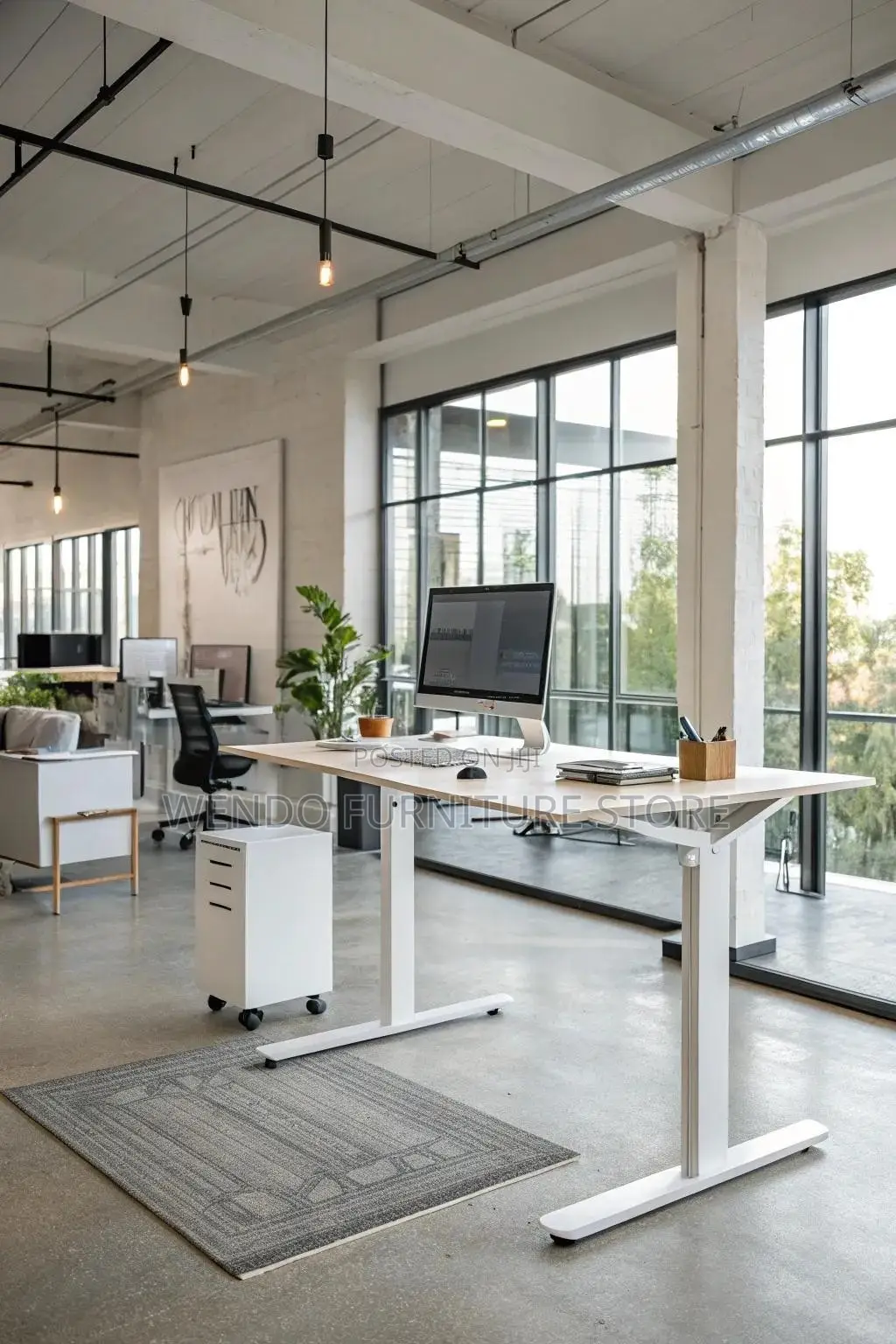 Office Desk; 1.8 Meters Electric Ergonomic Adjustable Home Gamers Desk