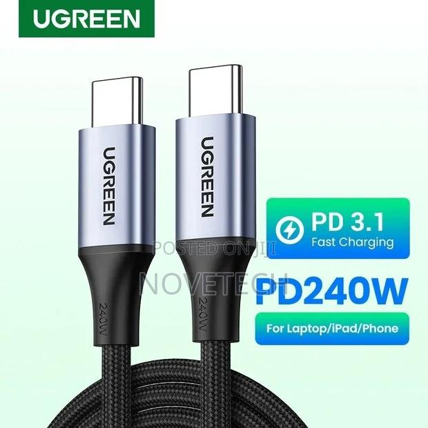 Ugreen 240w Usb Type C to Usb C Cable Pd Supercharge Samsung iPhone - main view