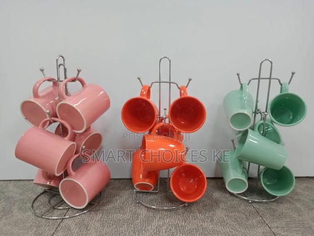 6pcs Ceramic Mugs - main view