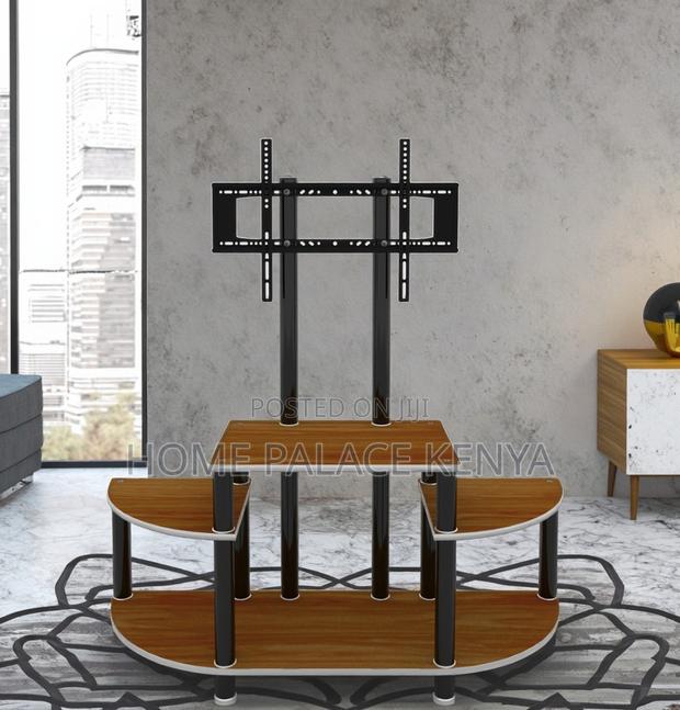 Tv Cabinet: Wooden Panel Tv Unit With Bracket for 32 to 70 Inch
