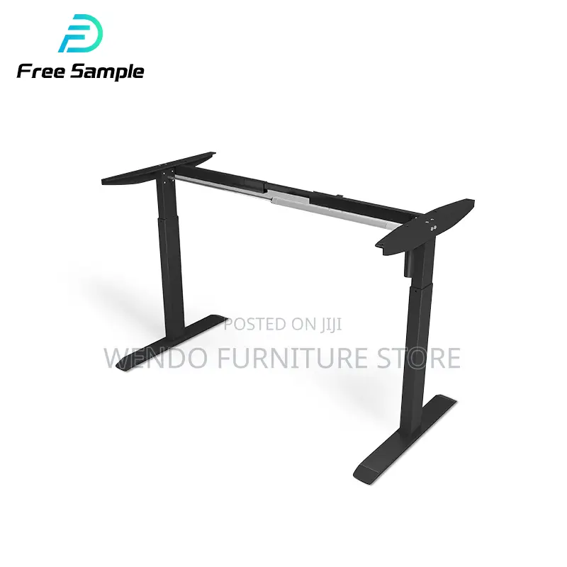 Office Desk; 1.4 Meters Electric Desk With Sit Stand Height