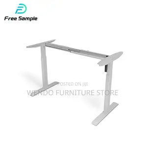 Office Desk; 1.4 Meters Electric Desk With Sit Stand Height