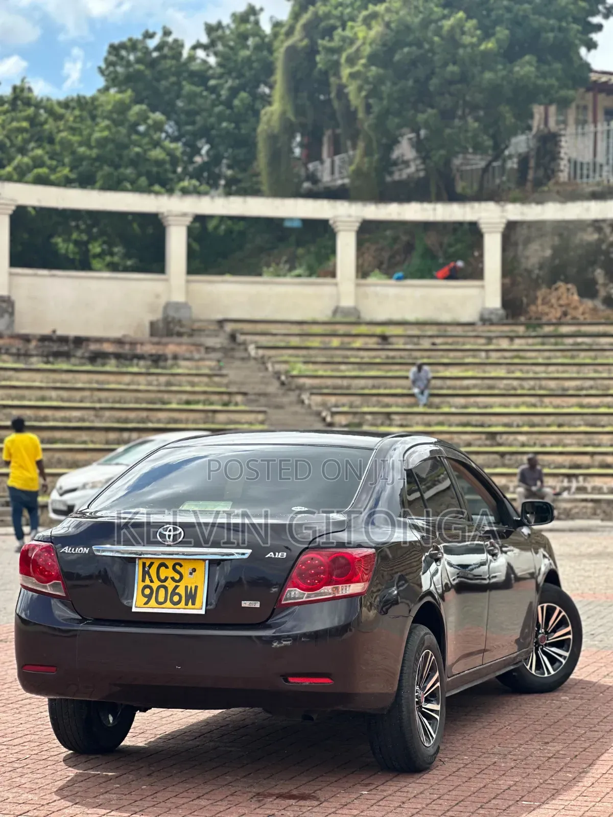 Toyota Allion 2011 Maroon