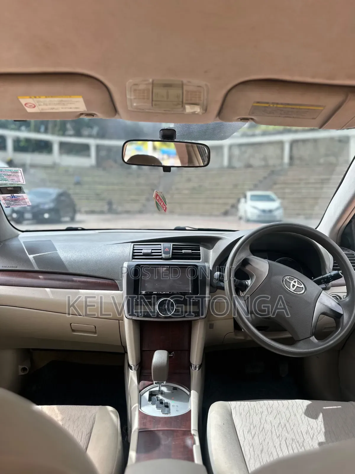 Toyota Allion 2011 Maroon