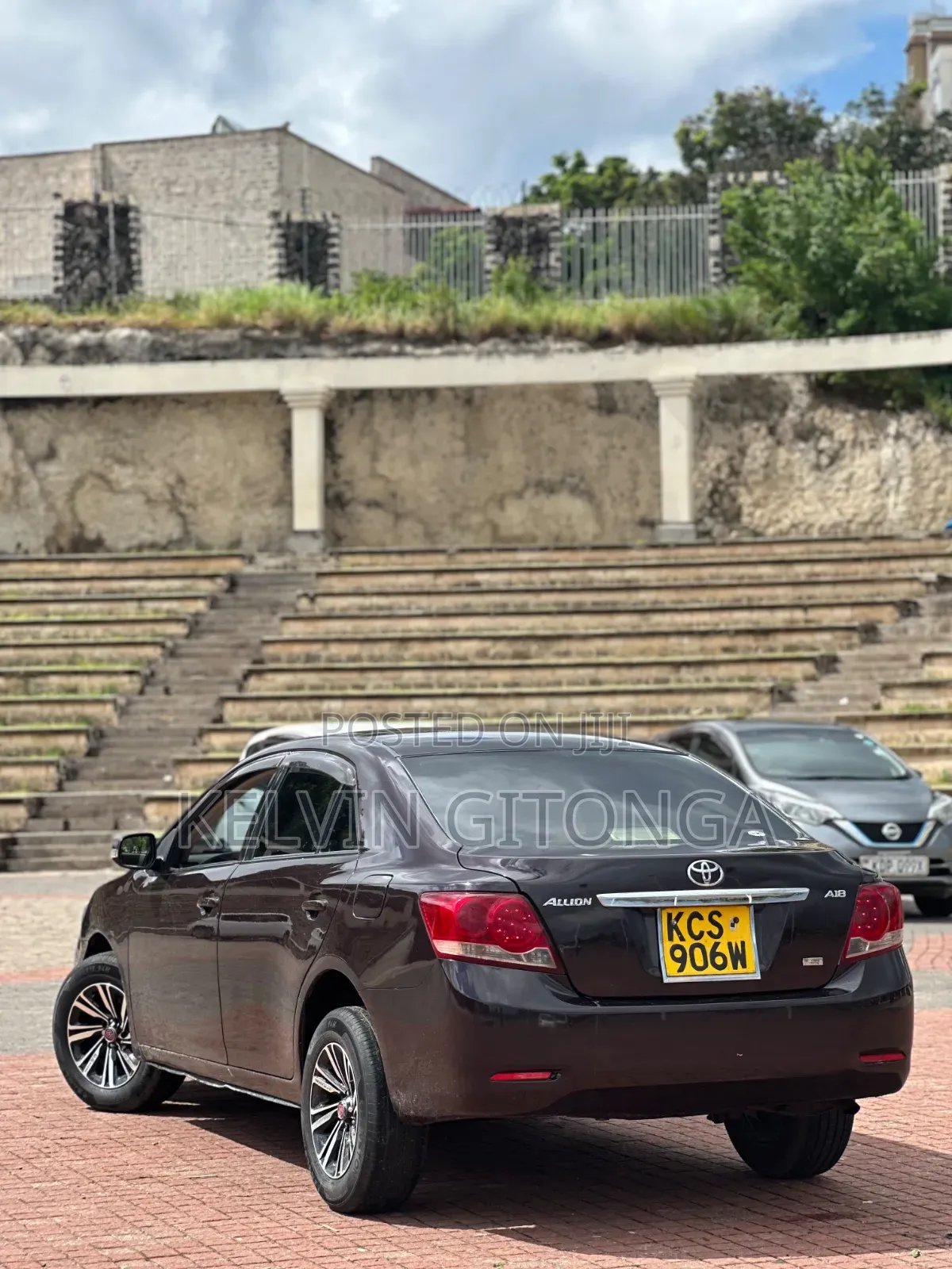Toyota Allion 2011 Maroon