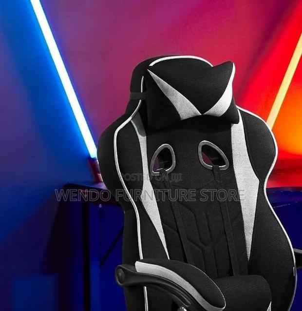 Office Chairs; Fabric Ergonomic Adjustable Streaming Home Gaming Seat - thumbnail 4