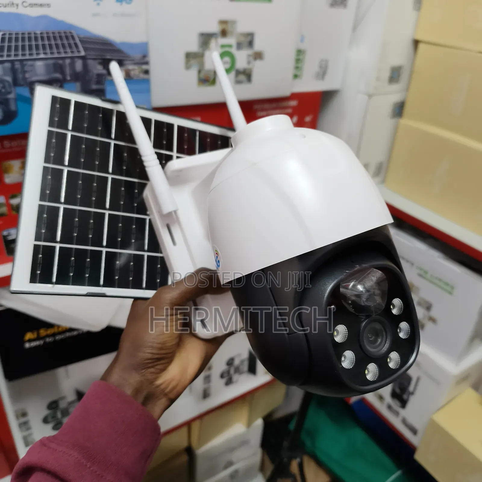 Single Lens 4g Surveillance CCTV Camera for Outdoor Activities