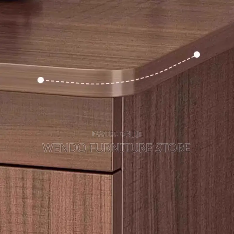 Home Desks; 1.4 Meters Executive Desk With Lockable Storage Drawers